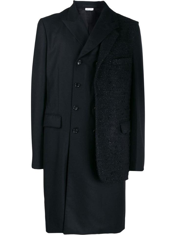 Comme Des Garçons Homme Plus Double-breasted Coat - Black
