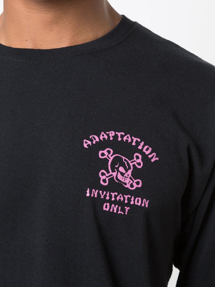 Adaptation Dts Long Sleeve Vintage T-shirt - Black