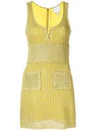 Alice Mccall Coney Island Crocheted Dress - Yellow