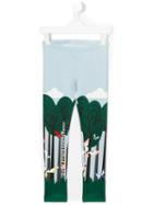 Fendi Kids - Graphic Print Leggings - Kids - Polyester/spandex/elastane - 8 Yrs