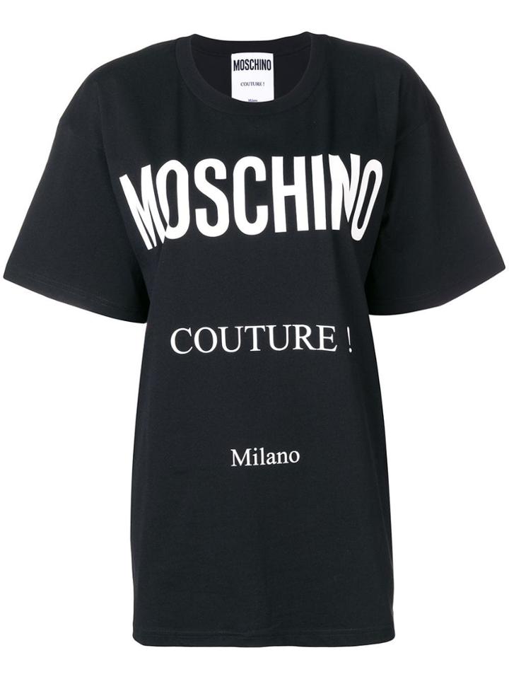 Moschino Couture Oversized T-shirt - Black