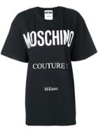 Moschino Couture Oversized T-shirt - Black