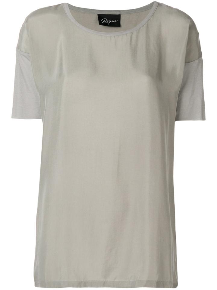 Ilaria Nistri Boxy T-shirt - Grey