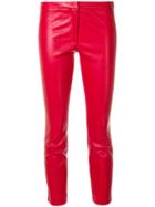 Theory Classic Skinny Trousers - Red