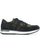Moncler Camouflage Print Sneakers