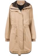 Sportmax Hooded Parka - Neutrals