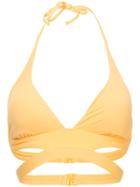 Seafolly Active Halter Bikini Top - Yellow