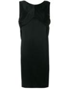 Balenciaga Pre-owned Layered Detail Straight Dress - Black