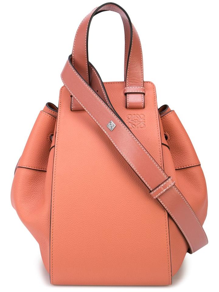 Loewe Drawstring Sides Shoulder Bag - Pink