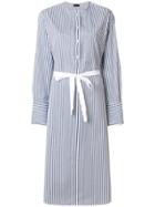 Joseph Striped Shirt Dress - Grey