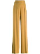 Chalayan Flared Trousers - Yellow
