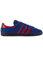 Adidas Blue Suede Spiritus Spzl Sneakers - Red