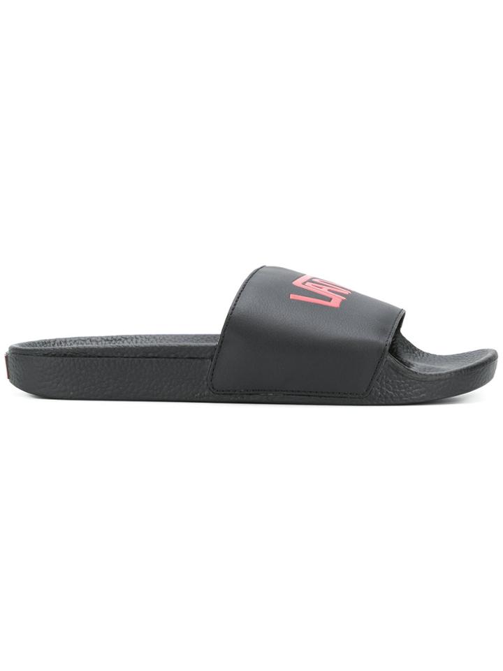 Vans Dane Re Slides - Black