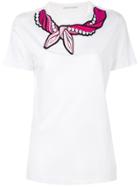 Marco De Vincenzo Embroidered Foulard T-shirt - White