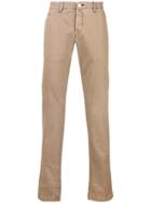 Jacob Cohen Bobby Straight Leg Trousers - Nude & Neutrals