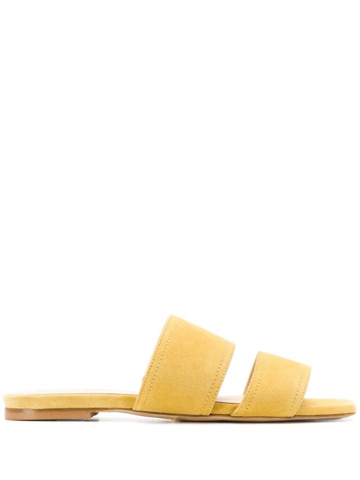 Aeyde Double-strap Sandals - Yellow