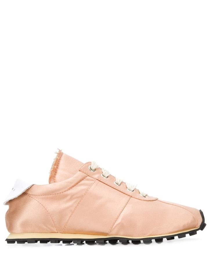 Marni Peach Pink Sneakers - Neutrals