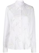 Viktor & Rolf Heart To Heart Embroidered Shirt - White