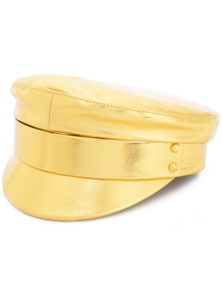 Manokhi Police Hat - Metallic