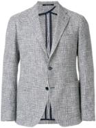 Tagliatore Peak Lapels Blazer - Blue