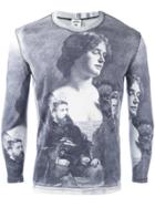 Jean Paul Gaultier Vintage Antique Photograph Printed Top - Grey