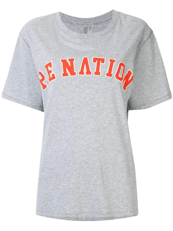 P.e Nation Squad Shot T-shirt - Grey