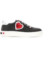 Love Moschino Heart Logo Sneakers - Black