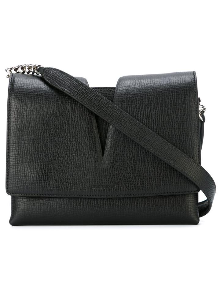 Jil Sander Cut-out Flap Crossbody Bag