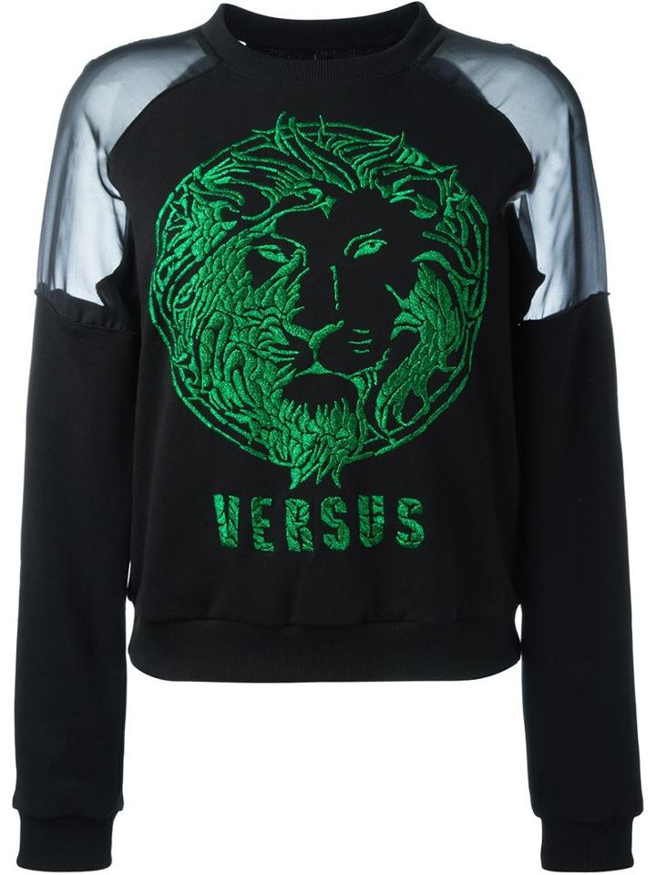 Versus Embroidered Logo Sweatshirt
