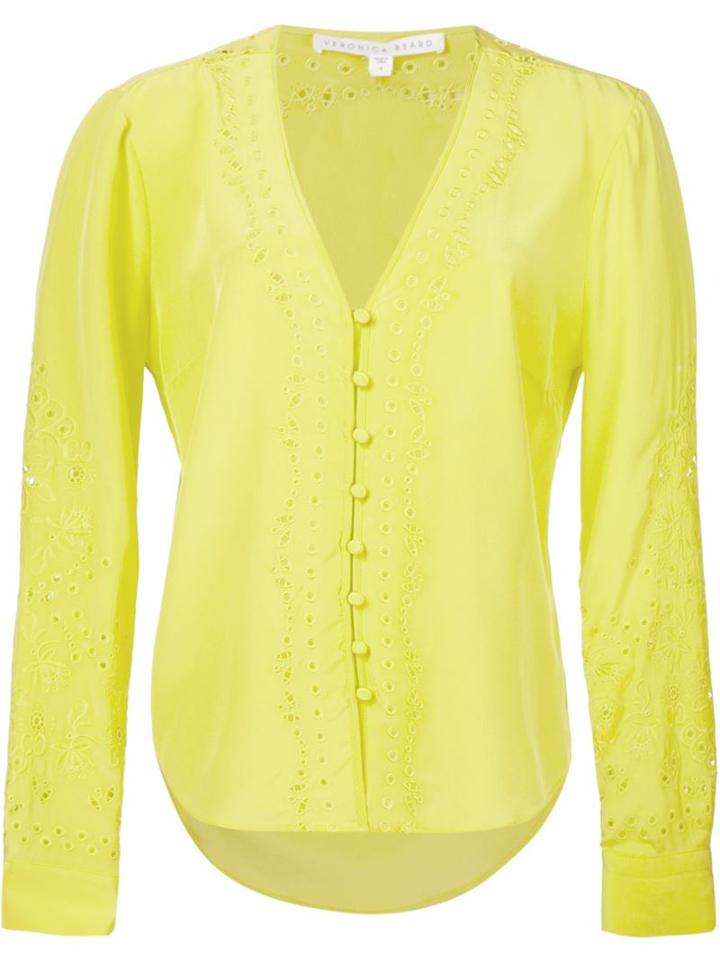 Veronica Beard Embroidered Shirt