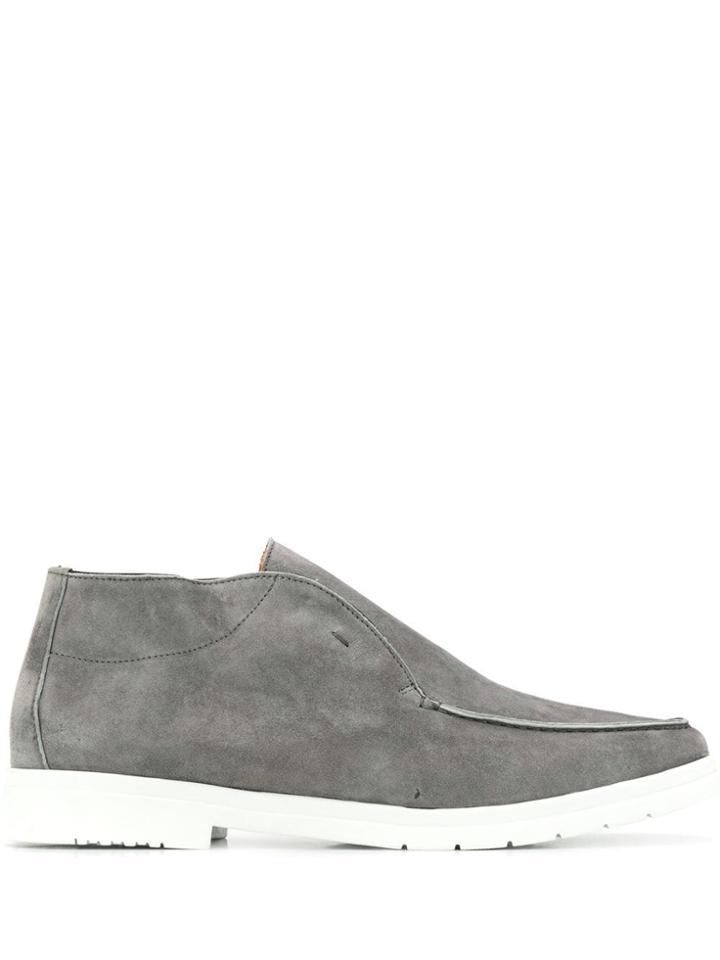 Andrea Ventura Slip-on Loafers - Grey