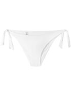 La Perla Millerighe Tied Bikini Bottom, Women's, Size: 1, White, Polyamide/spandex/elastane
