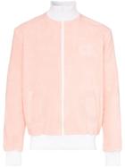 Casablanca Terry Zip-up Fleecy Bomber Jacket - Pink