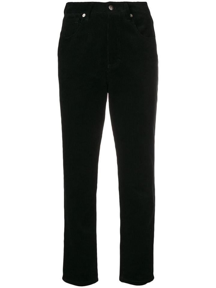 Société Anonyme Corduroy 70 Trousers - Black