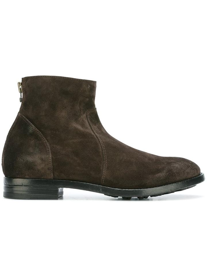 Buttero Rear Zip Boots