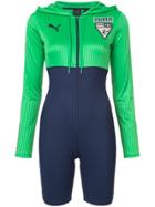 Fenty X Puma Fenty X Puma Hooded Zip Front Leotard - Green