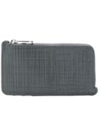 Loewe Zipped Card And Coin Holder - Grey