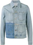 Maison Margiela Bleached Denim Jacket - Blue