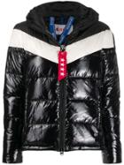 Invicta Color-block Padded Jacket - Black