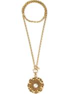 Chanel Vintage Oversized Pendant Necklace