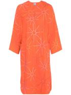 Maison Rabih Kayrouz Embroidered Sun Dress - Orange