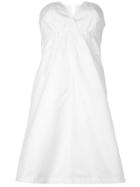 Christian Lacroix Vintage Strapless Dress - White