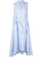 Palmer / Harding Shirt Midi Dress - Blue