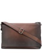 Orciani Faded Effect Cross Body Bag - Brown