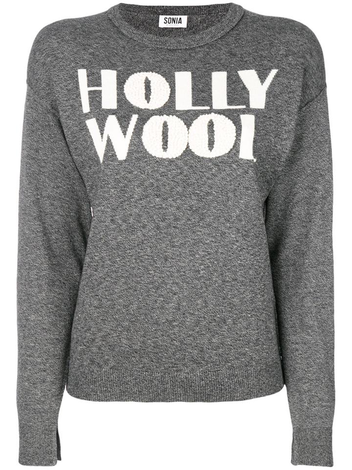 Sonia By Sonia Rykiel Holly Wool Knitted Jumper - Grey