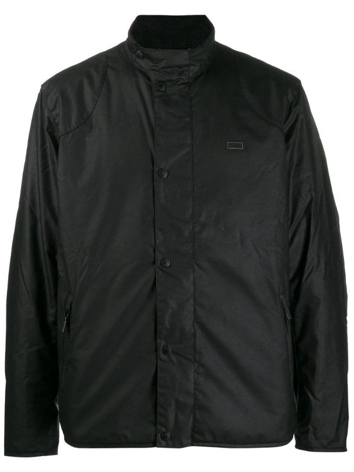 Barbour Snap Button Padded Jacket - Black