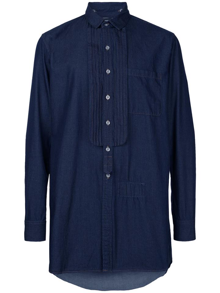Maison Mihara Yasuhiro Removable Embellish Shirt - Blue