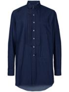 Maison Mihara Yasuhiro Removable Embellish Shirt - Blue