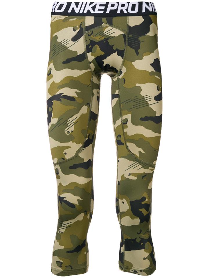 Nike Pro Training Tights - Green