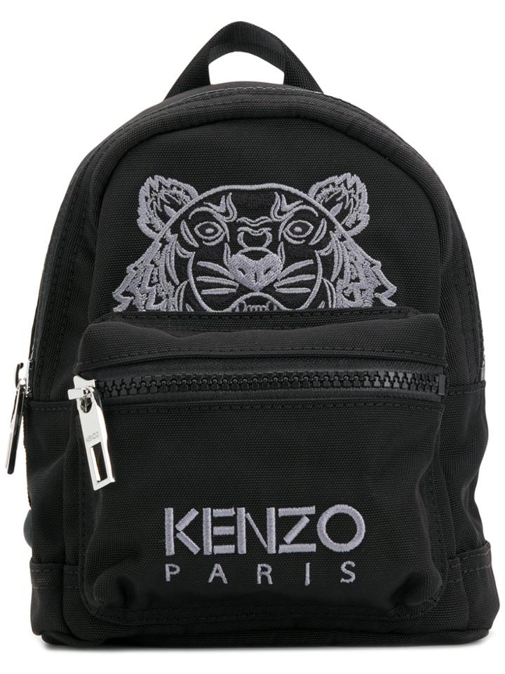 Kenzo Mini Embroidered Backpack - Black